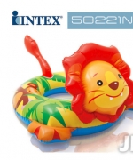 【美國 INTEX】戲水系列-動物造型游泳圈/兒童泳圈(款式隨機) 58221NP