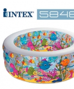 【美國 INTEX】戲水系列-海洋氣墊泳池/戲水池/游泳池 58480