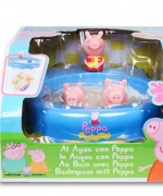 【英國Peppa Pig佩佩豬】粉紅豬小妹快樂洗澡遊戲組 PE36011