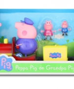 【英國Peppa Pig佩佩豬】粉紅豬小妹歡樂火車組 PE05034