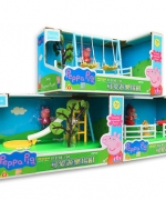 【英國Peppa Pig佩佩豬】粉紅豬小妹可愛遊樂場組(三款可選) PE05329