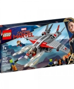 【LEGO樂高積木】 超級英雄系列- Captain Marvel and The Skrull Attack LT-76127